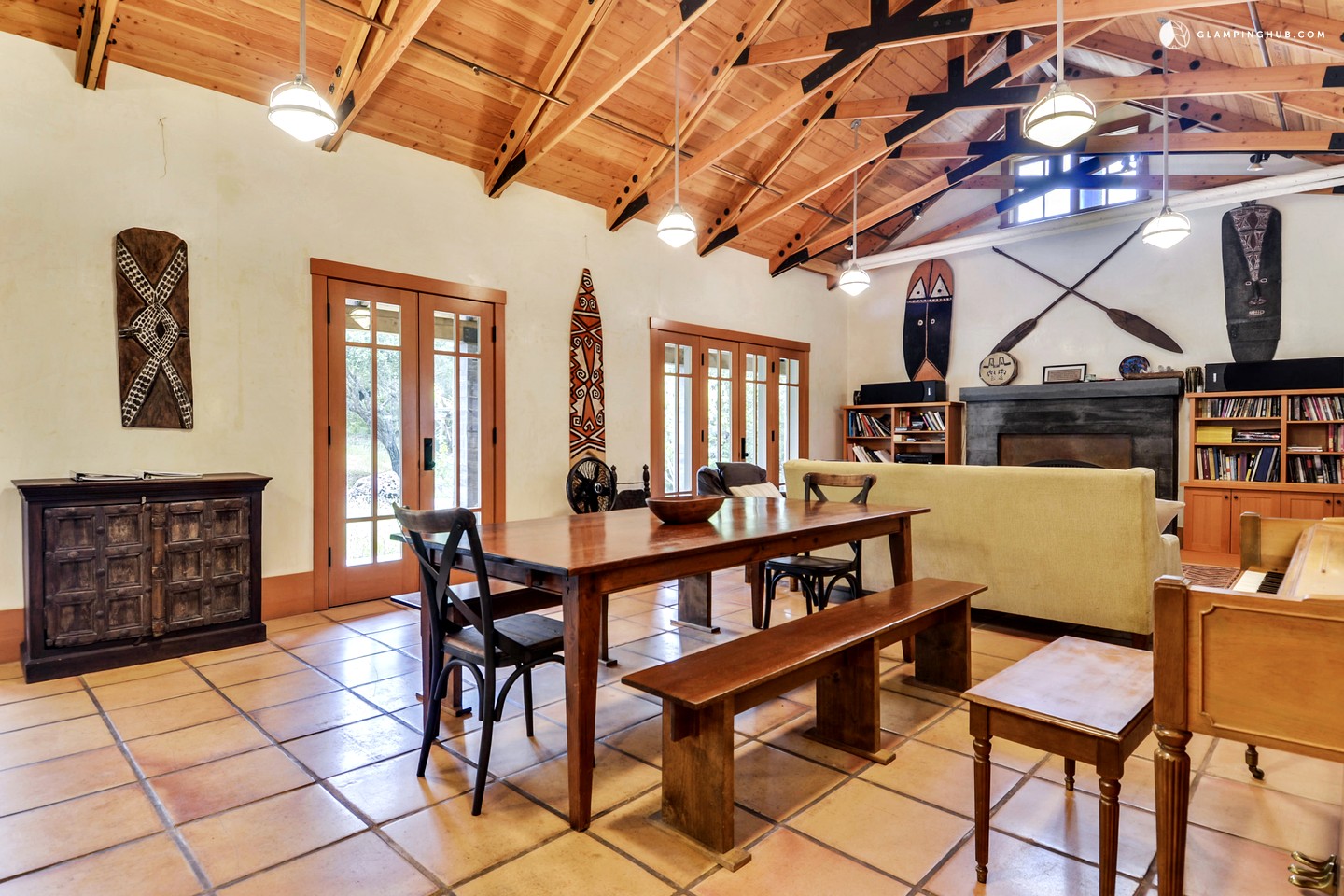 Luxury Cabin Rental with pool for Groups near Santa Rosa, California