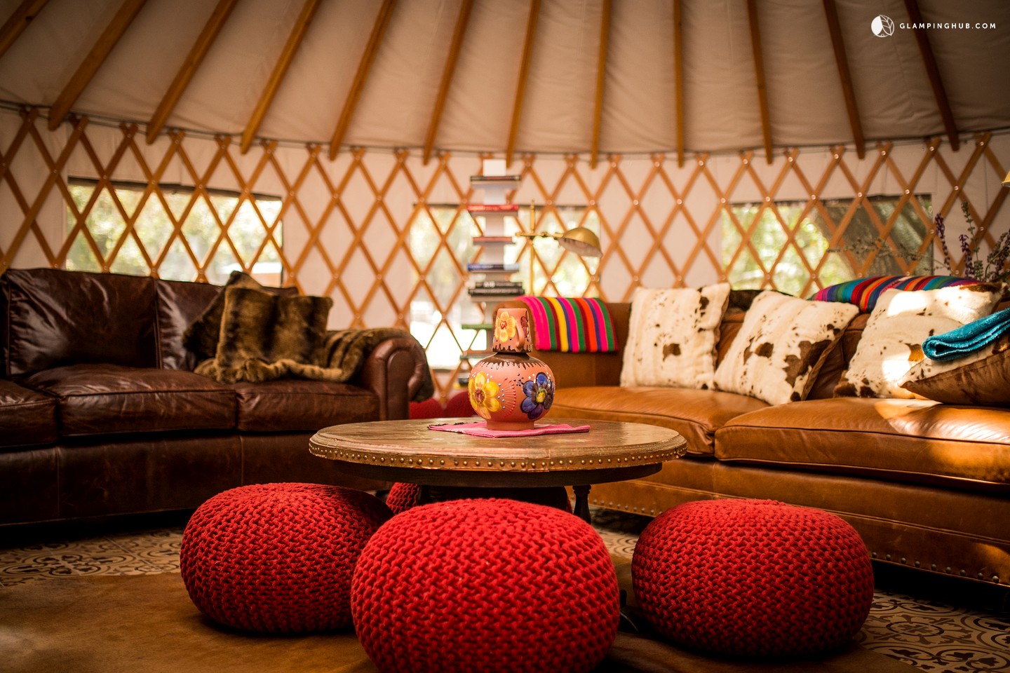 Luxury Yurts in Southern California Glamping in California
