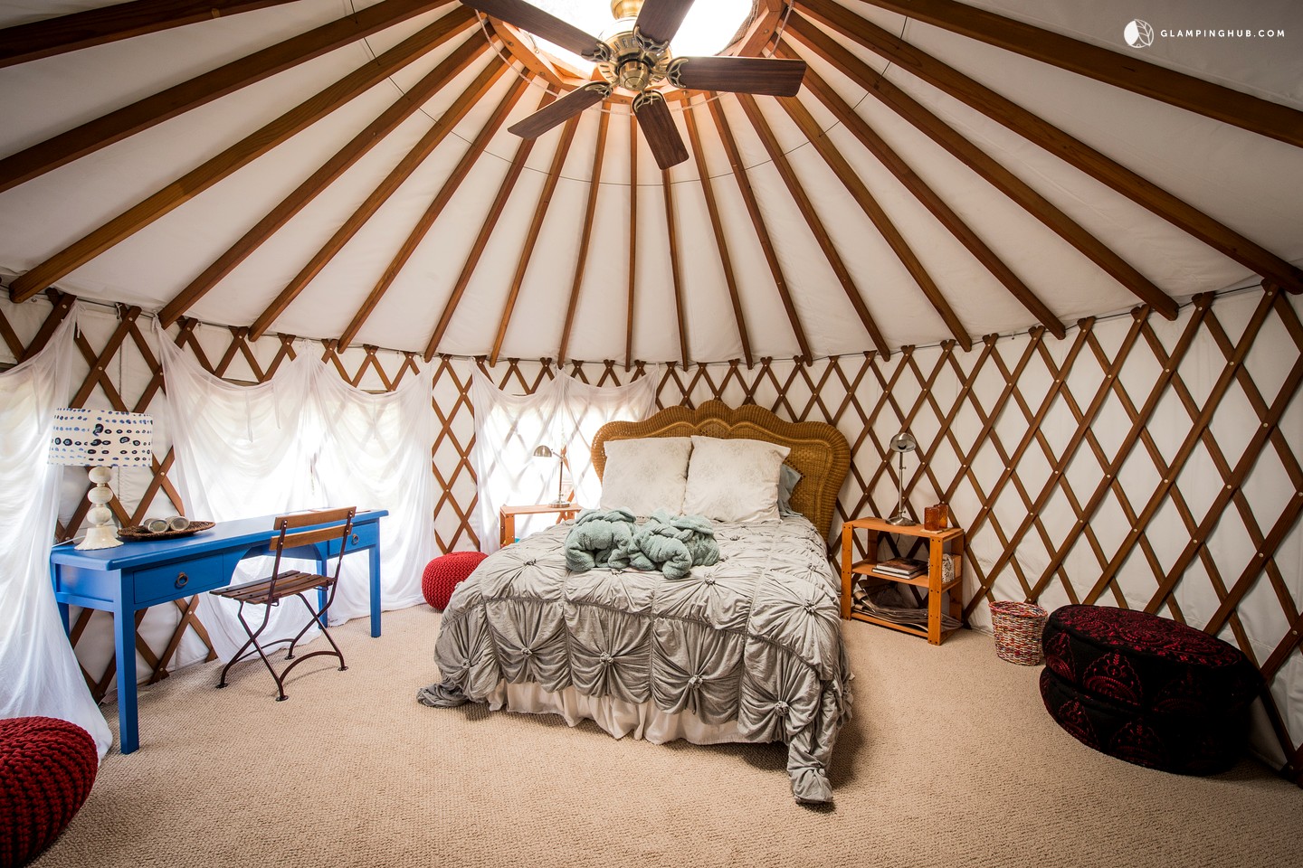 Luxury Yurts in Southern California Glamping in California