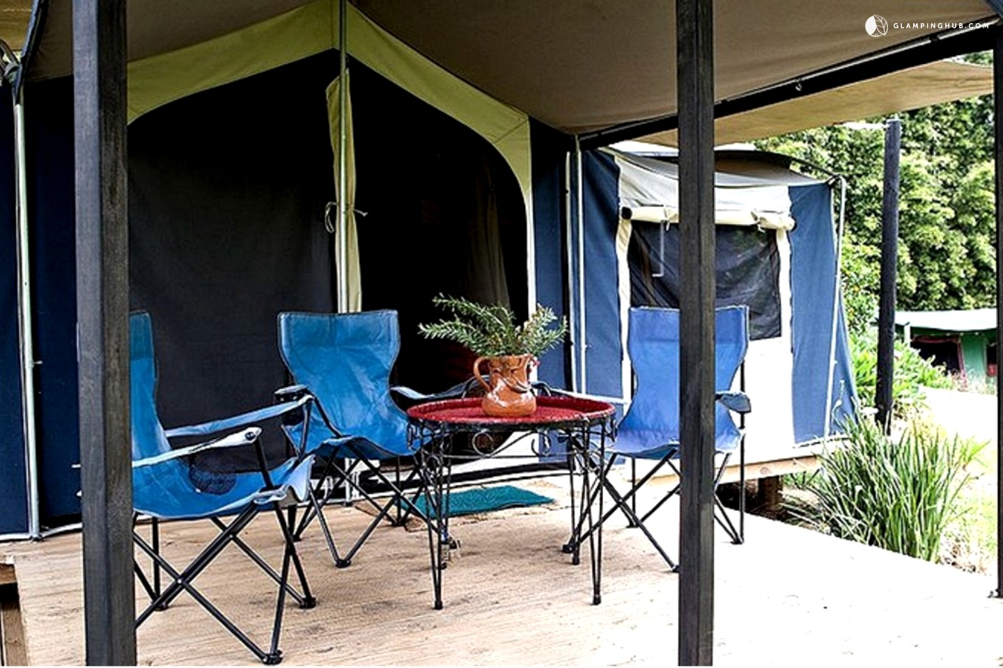 Exclusive Safari Tents Garden Views New Zealand
