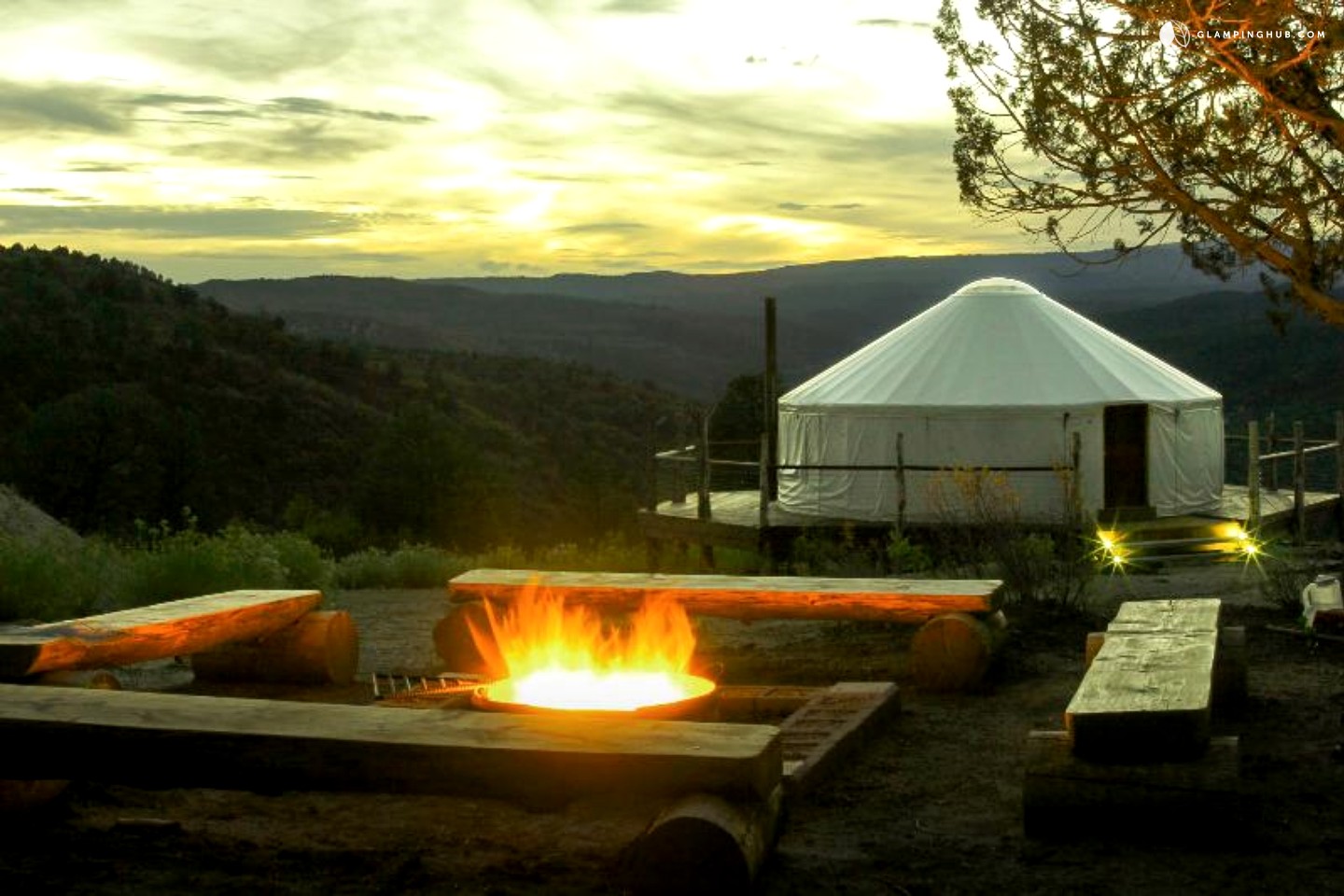 Yurt Rental near Zion National Park, Utah