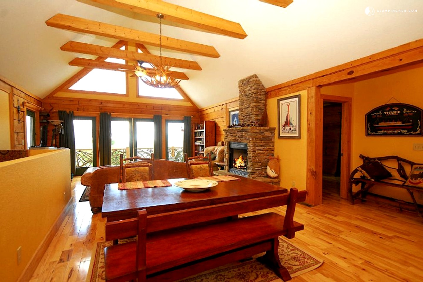 Log Cabin Rental near Asheville