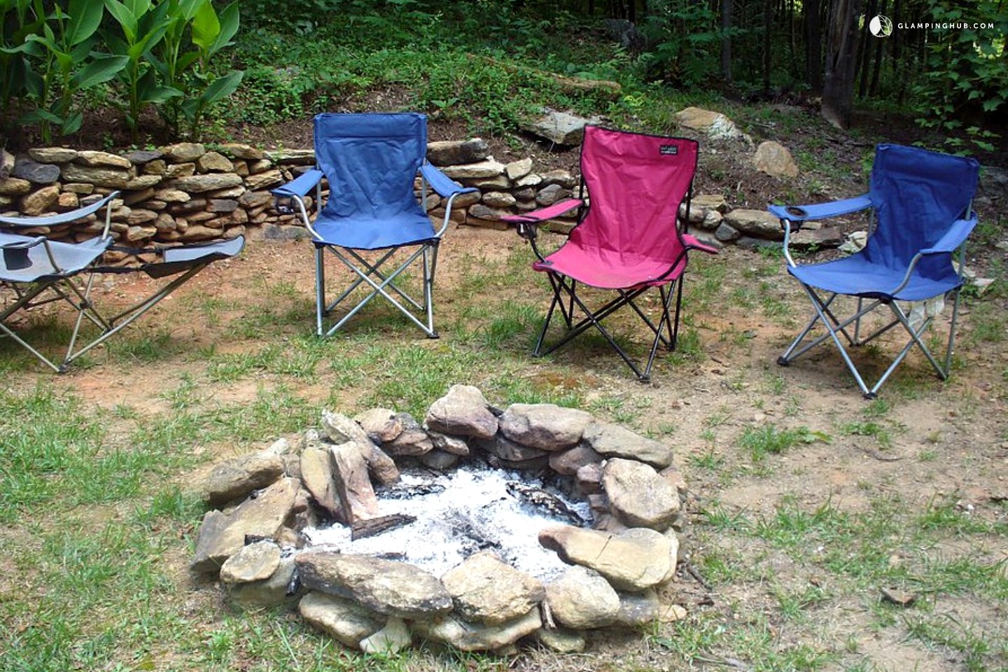 Tented Cabin in the Brushy Mountains Moravian Falls, North Carolina