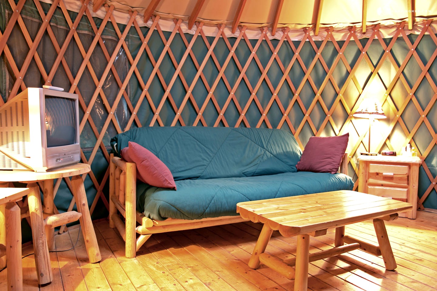 Yurts near Yosemite National Park