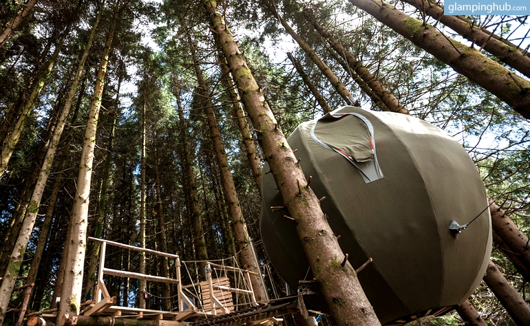 Stunning Lightweight Treehouse Tent in Wales
